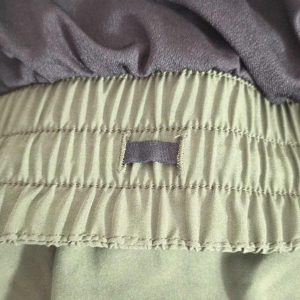 Xersion Olive and Mint Athletic Shorts